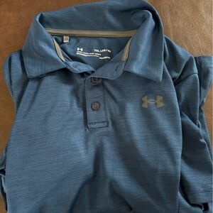 Under Armour Navy Blue Athletic Shirt